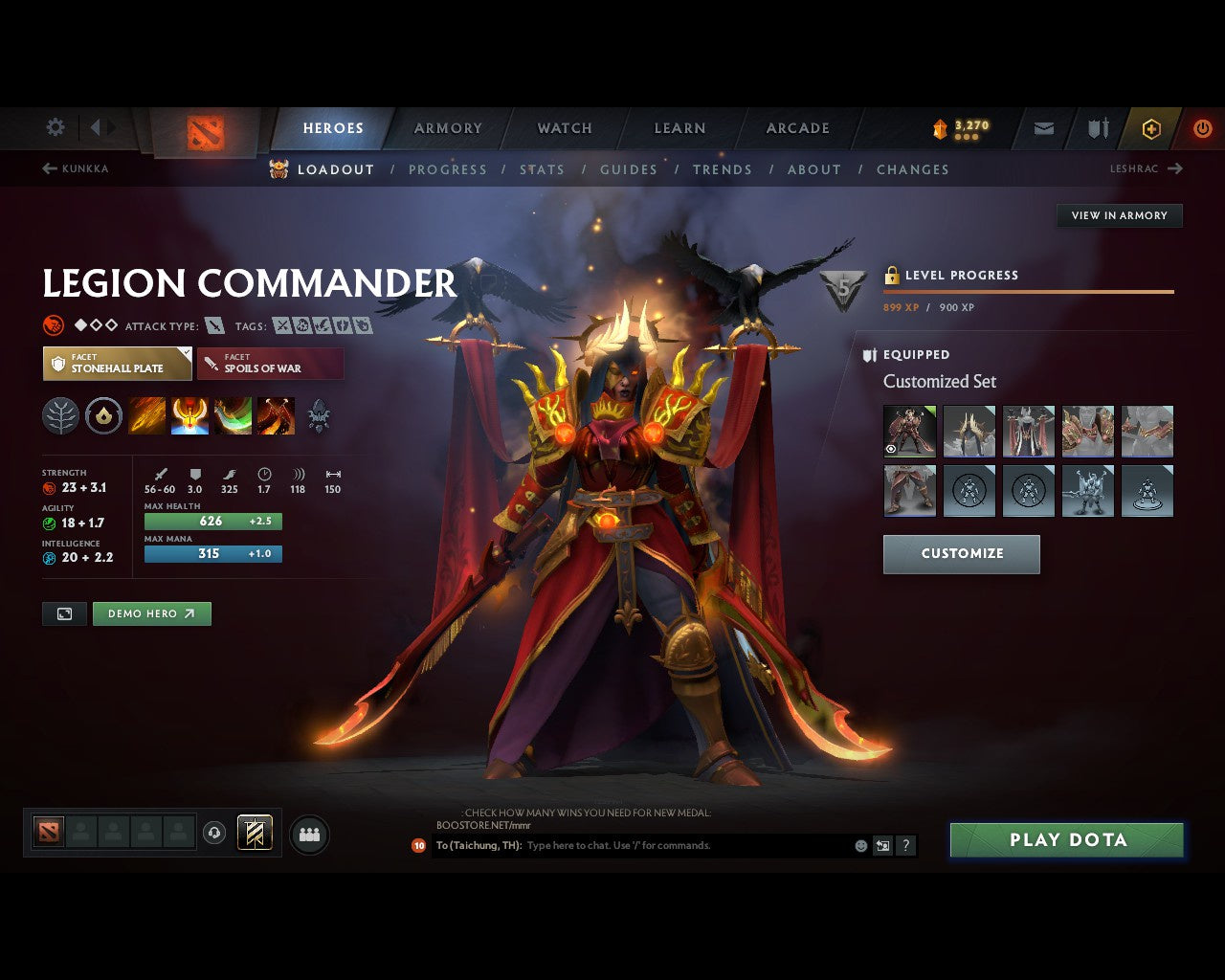 Archon V | MMR: 2984 - Behavior: 12000 - Communication: 11729