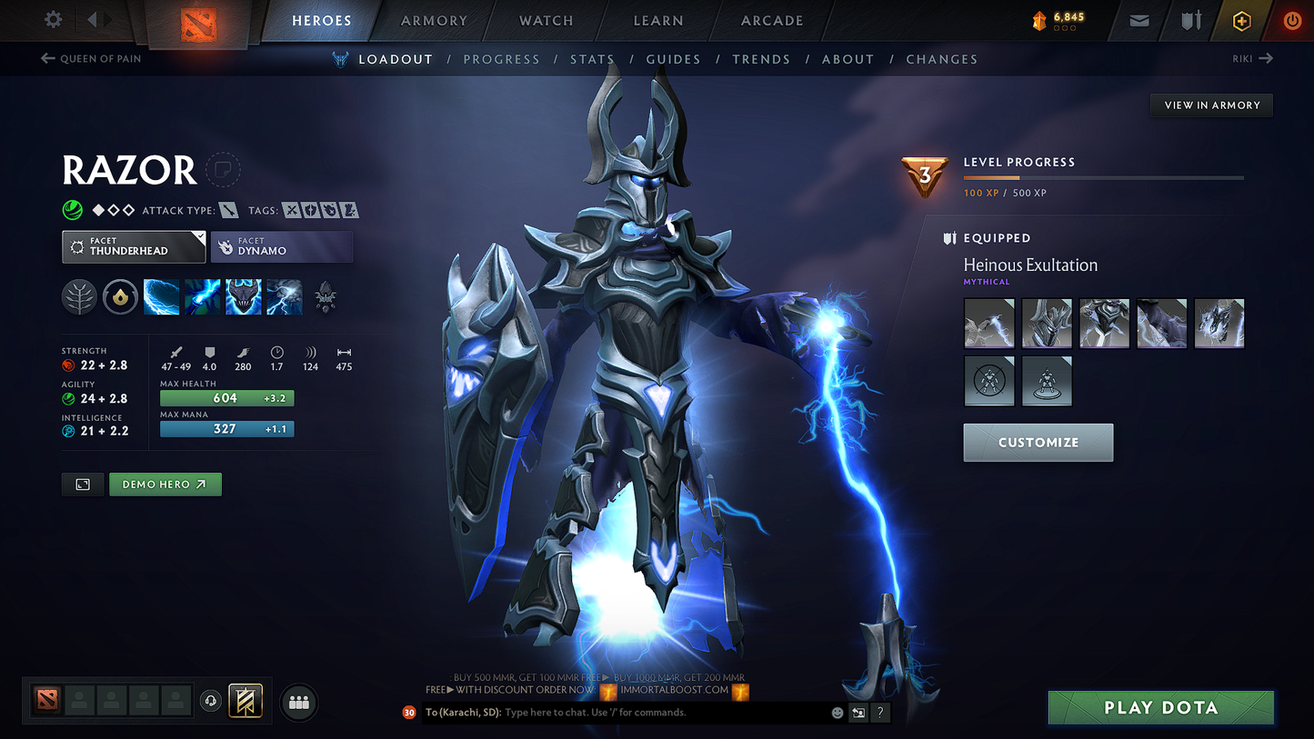 Archon III | MMR: 2520 - Behavior: 10635 - Communication: 9995