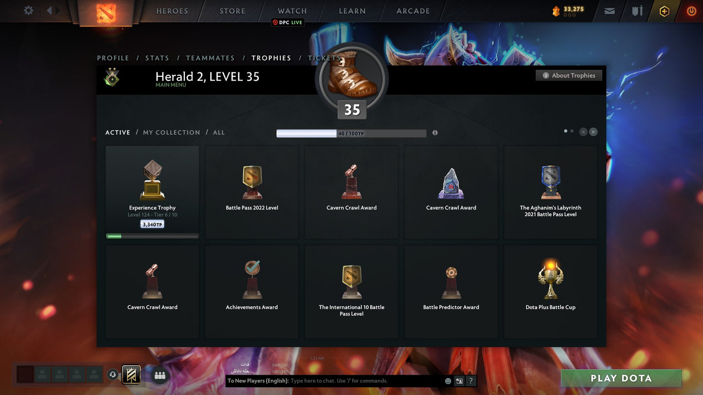 Herald II | MMR: 270 - Behavior: 10000