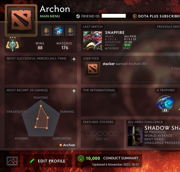 Archon III | MMR: 2720 - Behavior: 10000