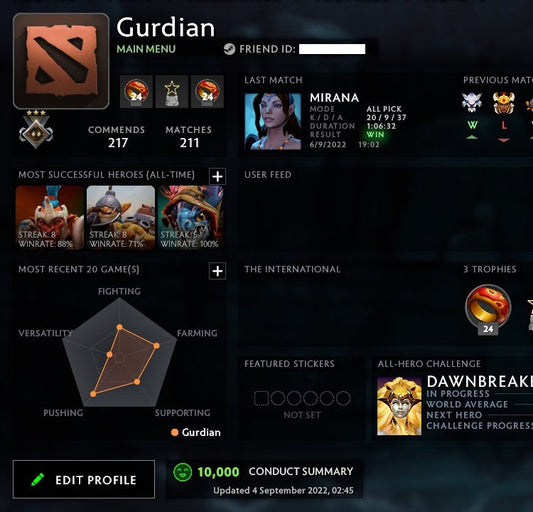 Guardian III | MMR: 1040 - Behavior: 10000