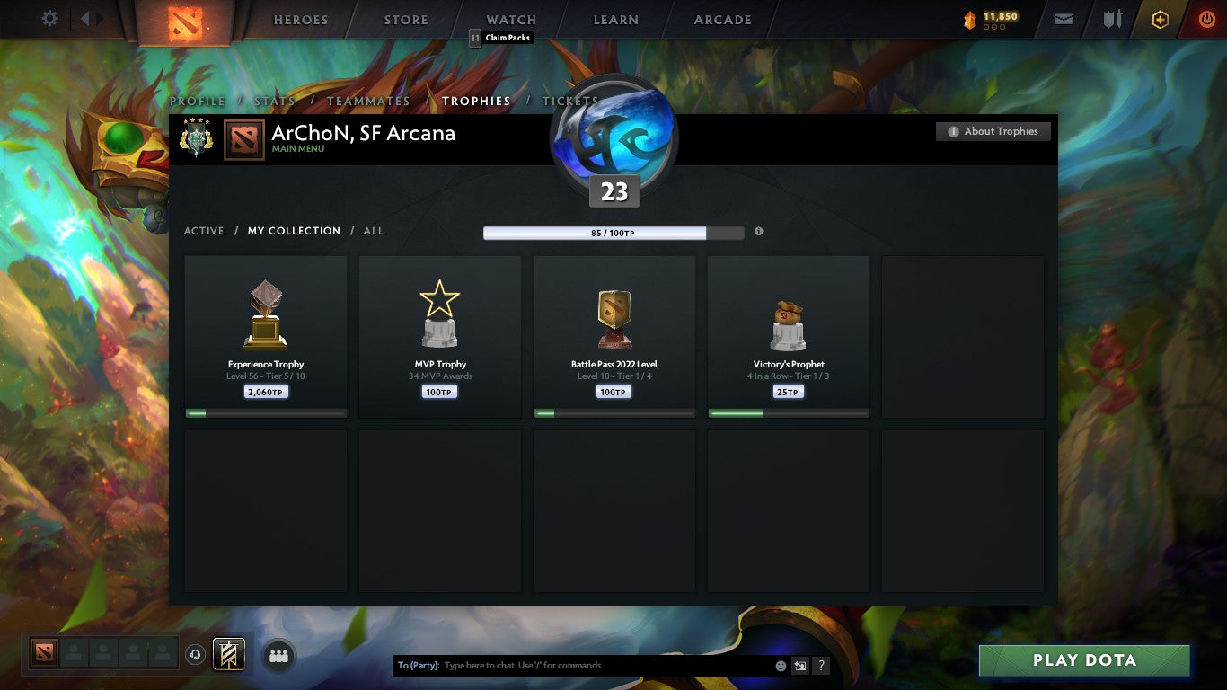 Archon IV | MMR: 2800 - Behavior: 9900